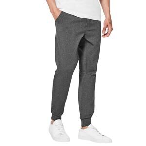 Lululemon Intent Jogger 30" Heathered Black Men's Size Medium EUC